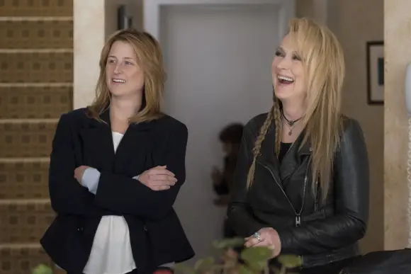 Mamie Gummer and Meryl Streep in 'Ricki and the Flash'.