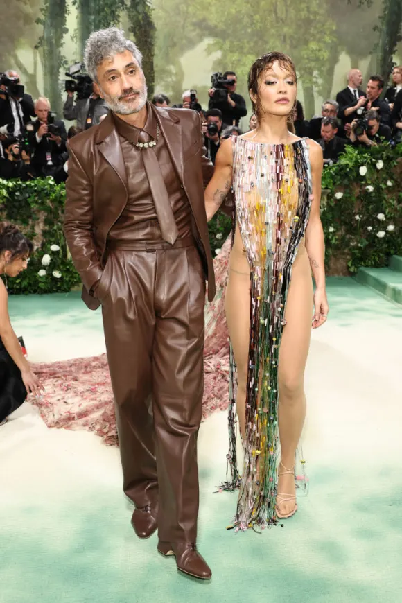 Taika Waititi and Rita Ora