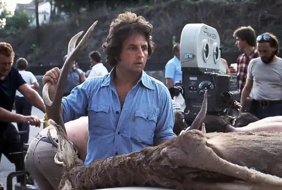Michael Cimino filming 'The Deer Hunter'
