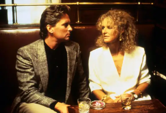 Michael Douglas and Glenn Close in 'Fatal Attraction'