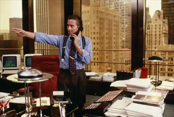 Michael Douglas in 'Wall Street'