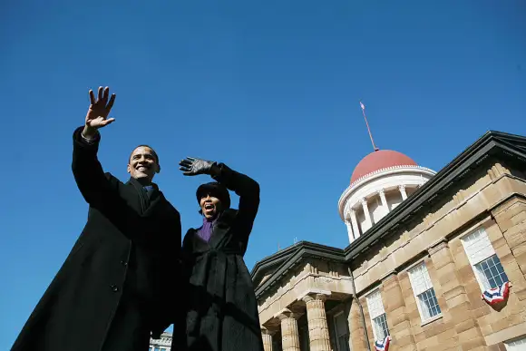 Barack Obama and Michelle Obama