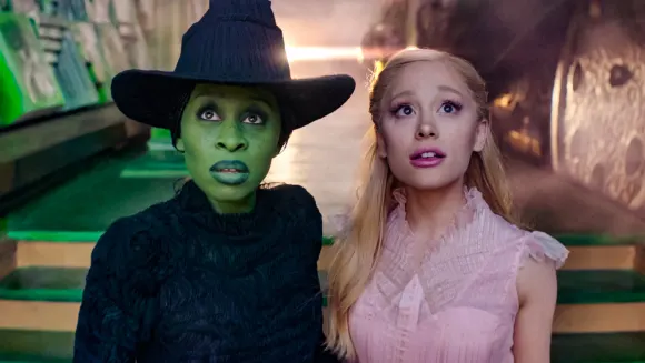 Ariana Grande and Cynthia Erivo in 'Wicked'