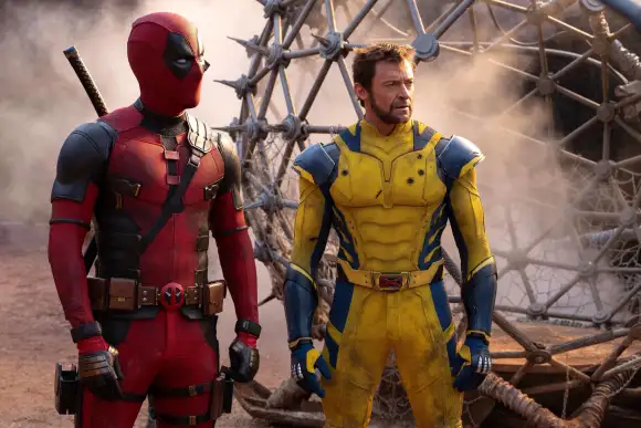 Ryan Reynolds and Hugh Jackman in 'Deadpool & Wolverine'