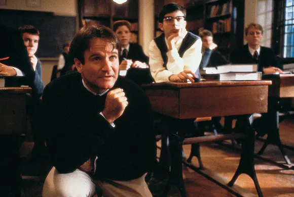 Robin Williams in ‘Dead Poets Society'
