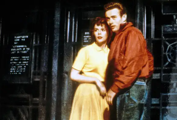 Natalie Wood and James Dean in 'Rebel Without a Cause'