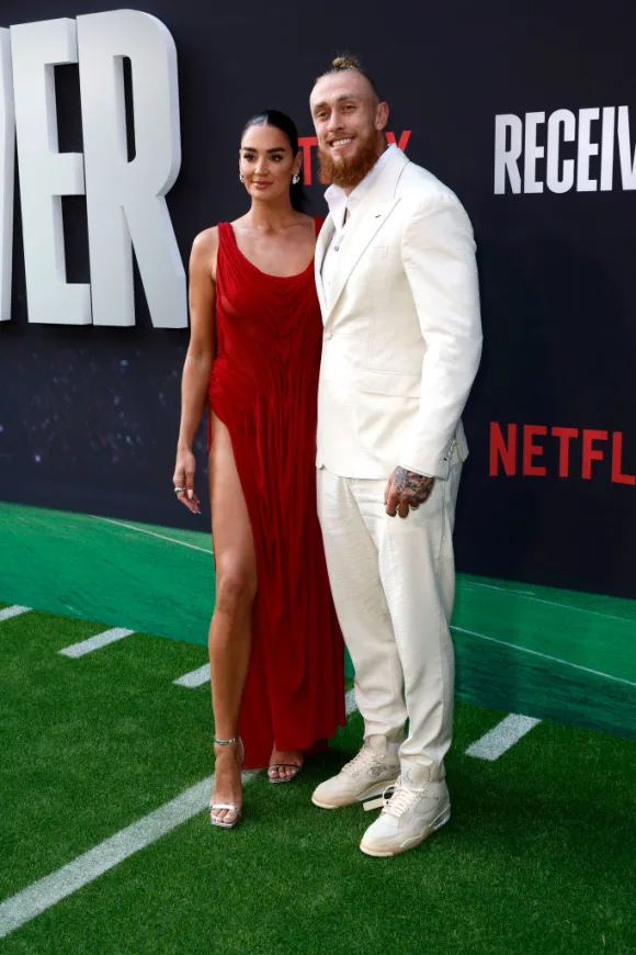 Claire Kittle and George Kittle