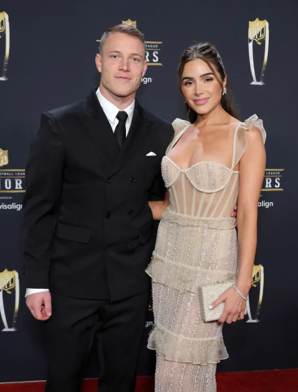 Olivia Culpo and Christian McCaffrey