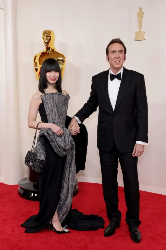 Nicolas Cage and Riko Shibata