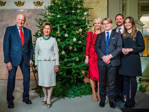 The Christmas photos of the Norwegian royal family 2020