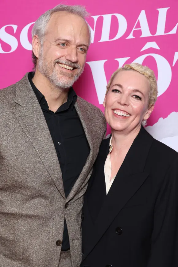 Ed Sinclair and Olivia Colman