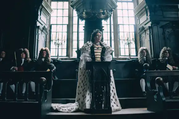 Olivia Colman in 'The Favourite'