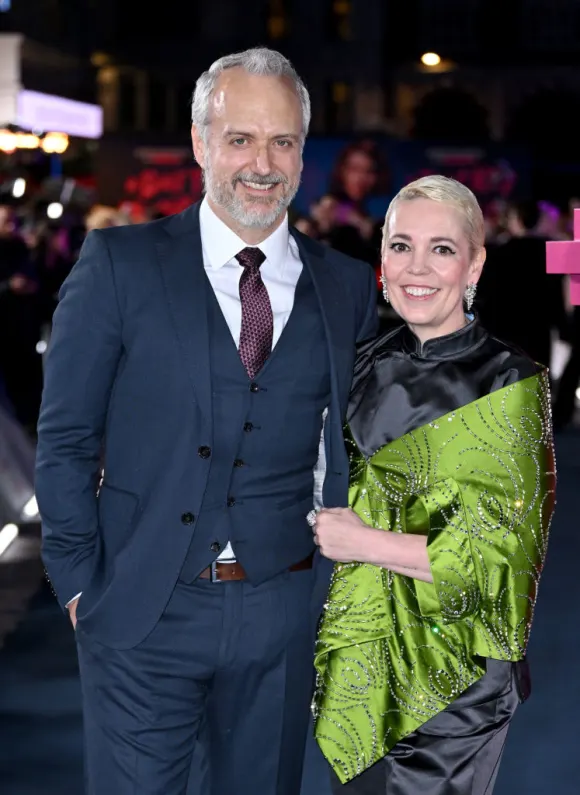 Ed Sinclair and Olivia Colman