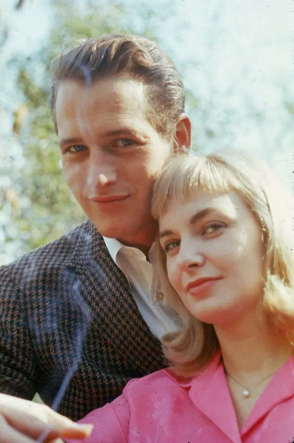 Paul Newman and Joanne Woodward