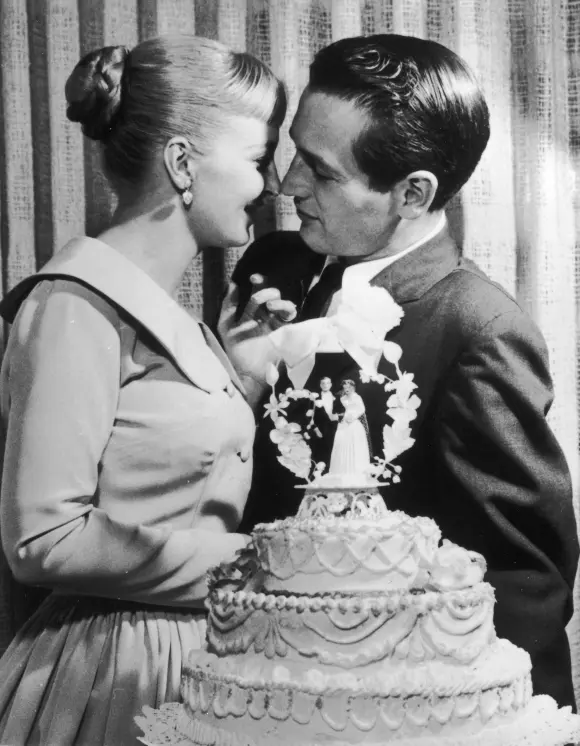 Paul Newman and Joanne Woodward