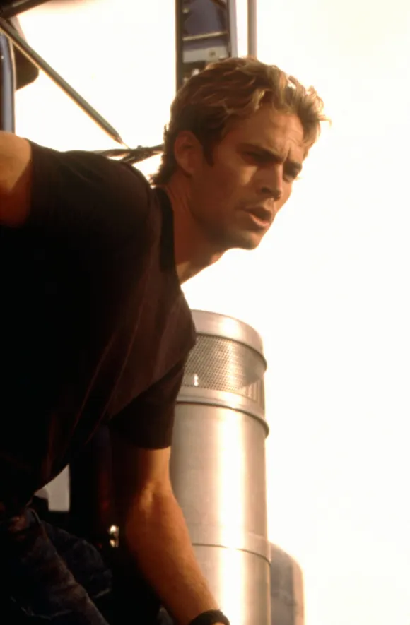 Paul Walker in a scene from 'Fast and Furious'.
