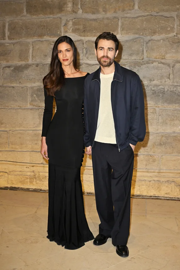 Paul Wesley and Natalie Kuckenburg