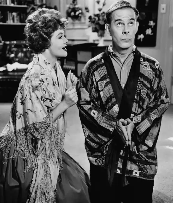 Cara Williams and Harry Morgan in 'Pete and Gladys'