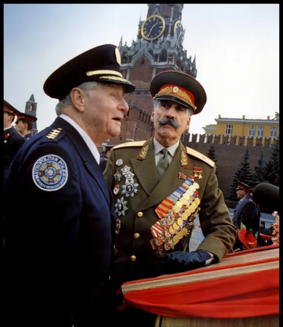 George Gaynes in "Police Academy"