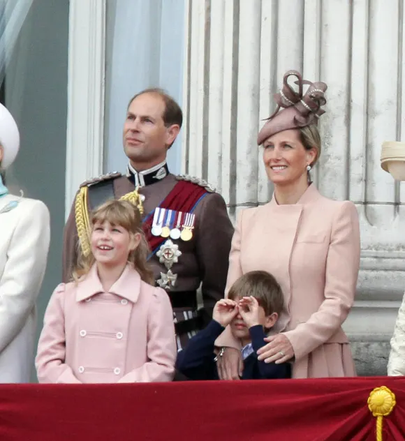 Prince Edward and Duchess Sophie with their kids: Lady Louise Mountbatten-Windsor and James Mountbatten-Windsor