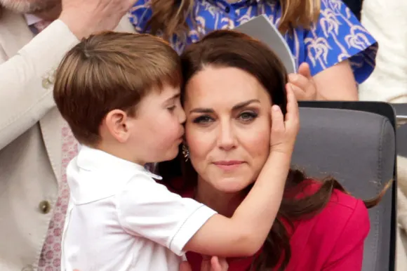 Le prince Louis et la princesse Kate