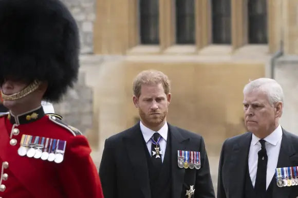 Prince Harry and Prince Andrew