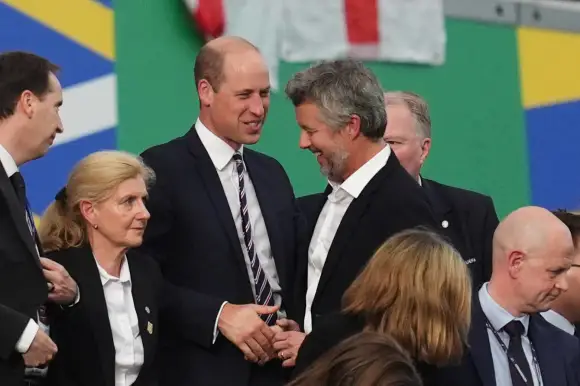 Prince William and King Frederik