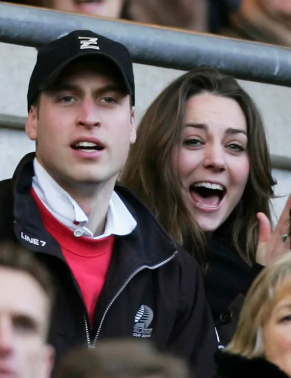 Prince William and Princess Kate in 2007