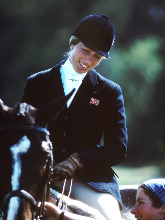Princess Anne at the 1976 Olympics in Montreal