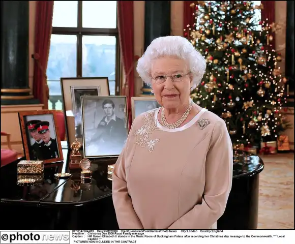 Christmas Day 2008 Royal Family message.