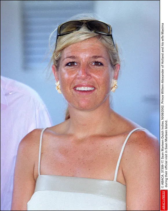 37309 17 ABACÁ. 37309-17. San Marteen-Países Bajos. 16/08/2002. El príncipe Guillermo Alejandro de Holanda y su esposa Máxima d