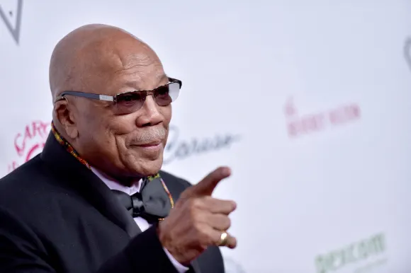 Quincy Jones Dies Aged 91 File photo - Quincy Jones attends the 2018 Carousel Of Hope Ball at The Beverly Hilton Hotel o