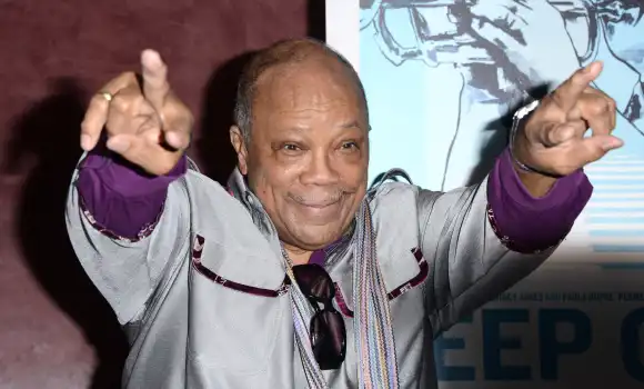Quincy Jones Dies Aged 91 File photo - Quincy Jones attends the Keep On Keepin On screening at the Landmark Theatre in L