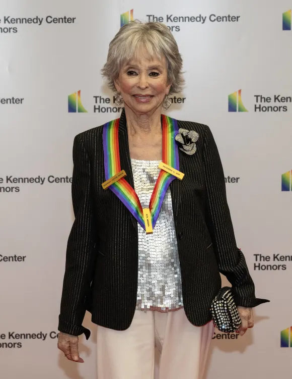 46th Annual Kennedy Center Honors Formal Artist s Dinner Arrivals Rita Moreno arrives for the Medallion Ceremony honorin