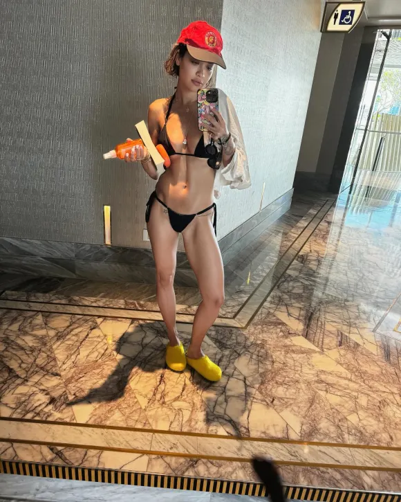 Rita Ora in a bikini