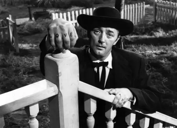 Robert Mitchum in 'The Night of the Hunter'