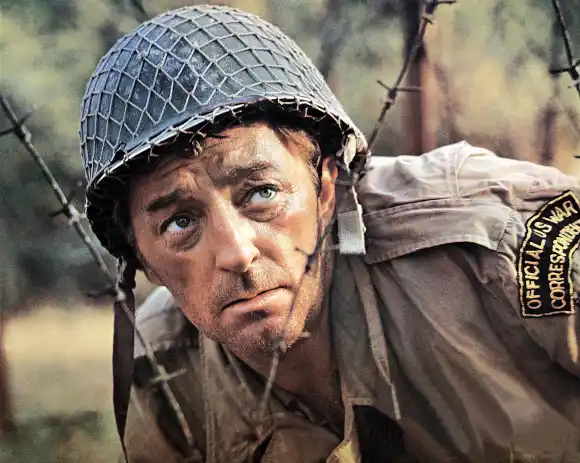 Robert Mitchum in 'The Battle For Anzio'