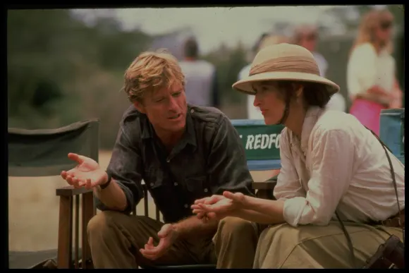 Robert Redford, Meryl Streep in 'Out of Africa'