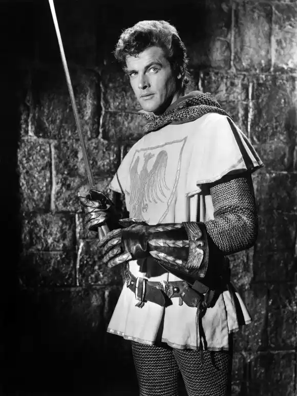Roger Moore in 'Ivanhoe'