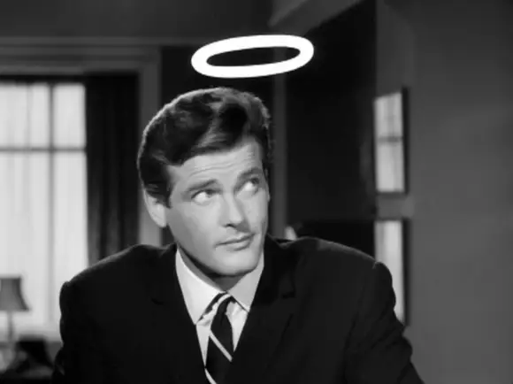 Roger Moore in 'The Saint'