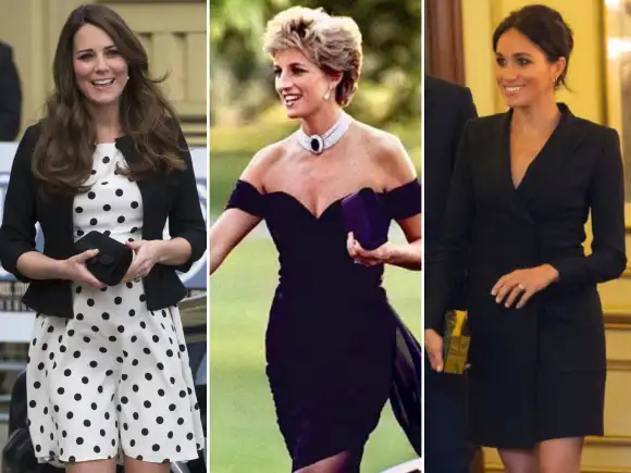 Princess Kate, Princess Diana, Duchess Meghan