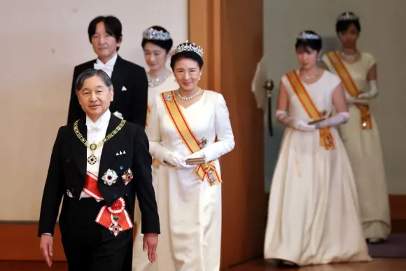 Emperor Naruhito and Empress Masako