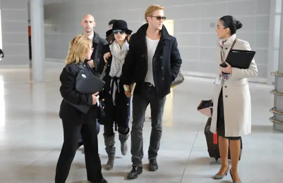 Eva Mendes and Ryan Gosling