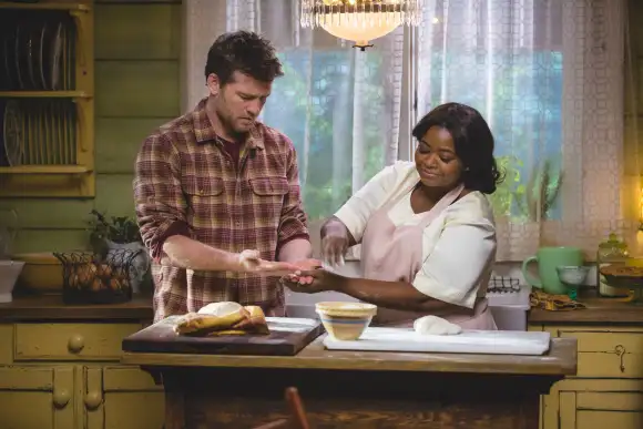 Sam Worthington and Octavia Spencer in 'The Shack'