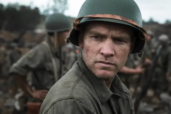 Sam Worthington in 'Hacksaw Ridge'