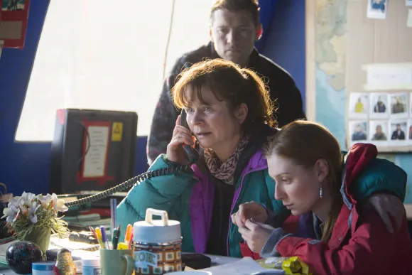 Emily Watson, Elizabeth Debicki, Sam Worthington in 'Everest'