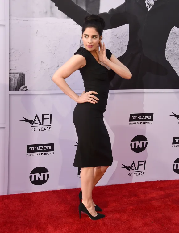 Sarah Silverman at the AFI Life Achievement Award Gala honoring actress Diane Keaton at the Dolby Th