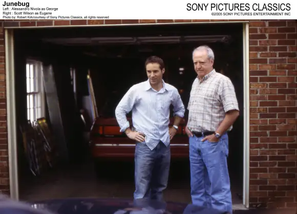 Alessandro Nivola and Scott Wilson in 'Junebug'