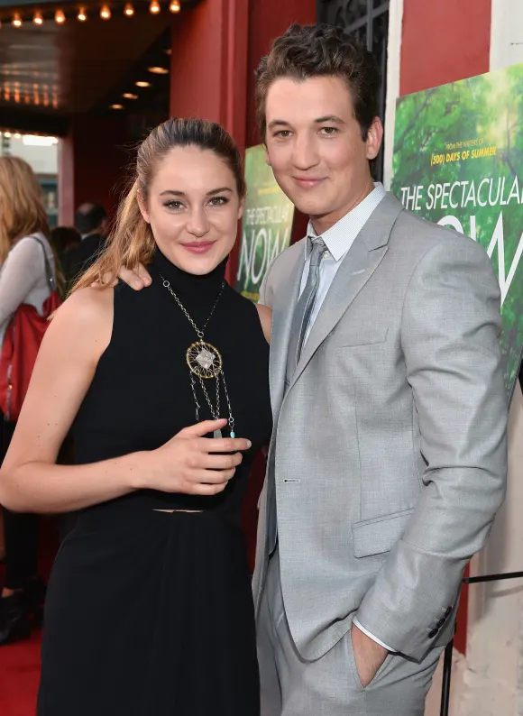 Miles Teller, Shailene Woodley, *The Spectacular Now*. Now Is Perfect