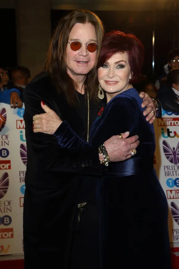 Ozzy and Sharon Osbourne